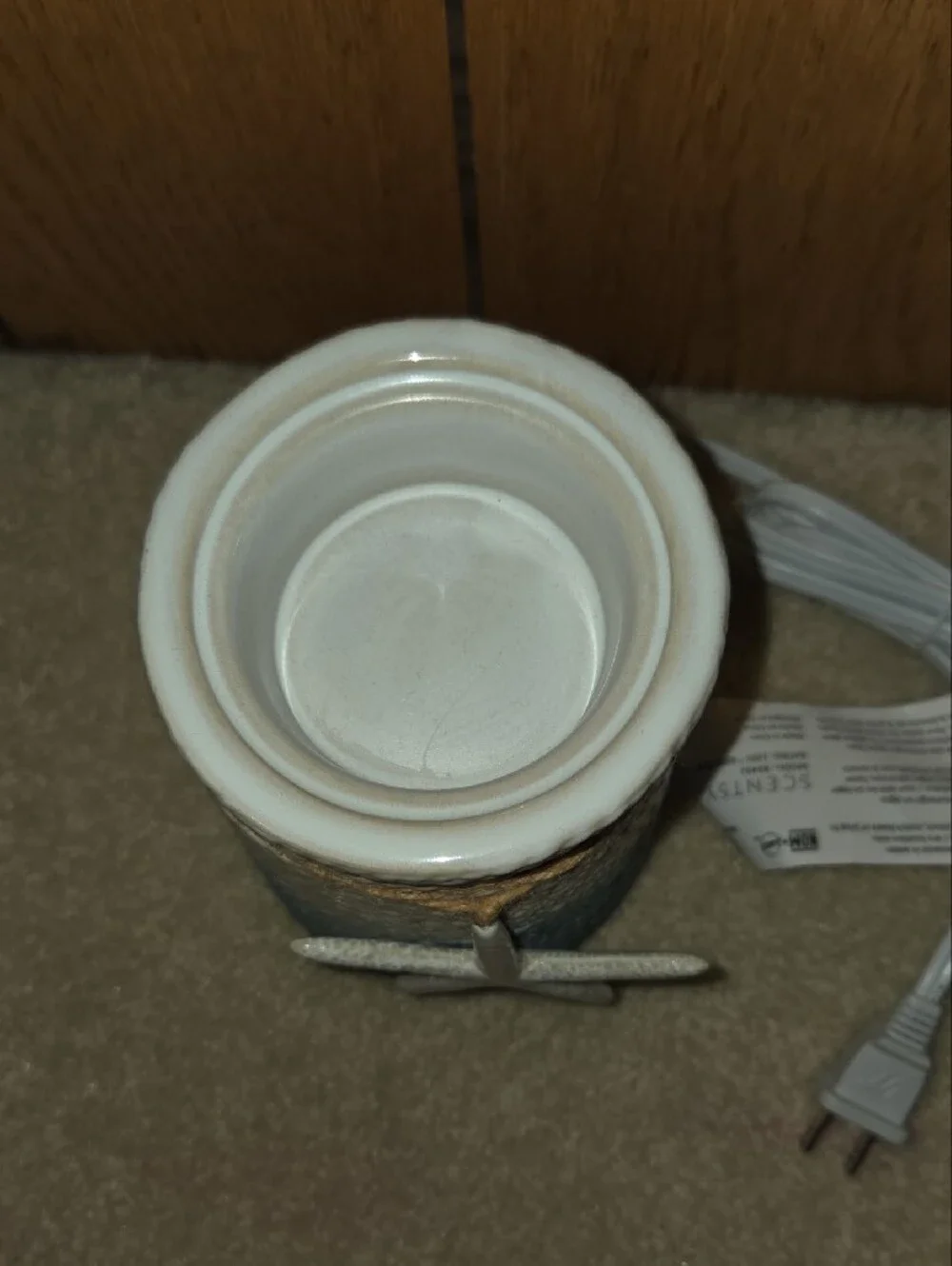 Scentsy Blue and White Starfish Electric Warmer